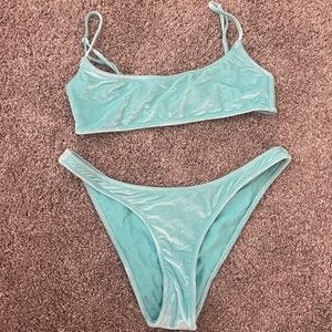Triangl Velvet Swimsuit